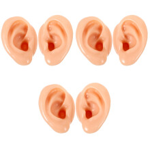6St Realistische Silicone Oorsimulatie Voor Oorstuds Display
