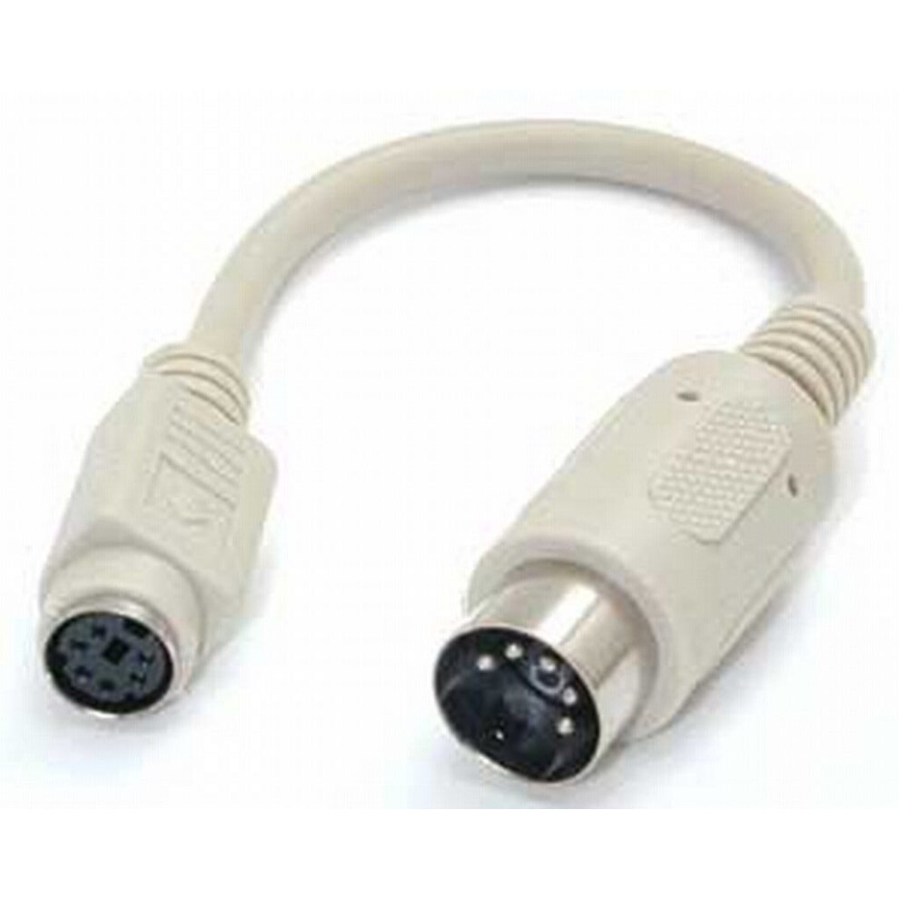 Kenable Ps2 Keyboard To At Converter - 6 Pin Mini Din F To 5 Pin Male