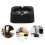 5Pcs Black Square Ashtray with 4 Rests for Home Office Table 9