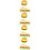 8Pcs Assorted Color Artificial Bread Sandwich Models Props 9