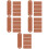 500Pcs Synthetic Tags for Handmade Items Chocolate DIY Labels 8