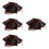4Ensembles Kit Cosplay Cuir PU Clair Pour Fête 8