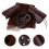 4Ensembles Kit Cosplay Cuir PU Clair Pour Fête 10