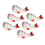 12St Leuk Keramisch Chopsticks Rust Watermeloen Rood 9
