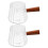 10Pièces Verre Espresso Multi-Fonction Bois Transparent 2