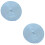 2Rouleaux Bande Élastique Chaussures Solide Élastique Bleu Ciel 6