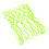 4Pièces Filet De Basket Nylon Vert Pour Jeu Nocturne 2