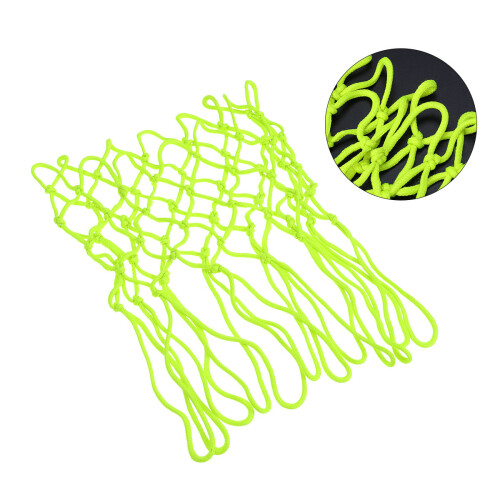 4Pièces Filet De Basket Nylon Vert Pour Jeu Nocturne 2