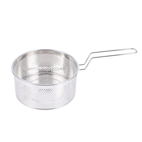 2Pcs Silver Stainless Steel Filter Spoon Multi-Use Kitchen Colander 1