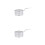 2Pcs Silver Stainless Steel Filter Spoon Multi-Use Kitchen Colander 7