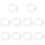 10Pcs Decorative Transparent Optical Fiber for Illumination 6