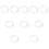 10Pcs Decorative Transparent Optical Fiber for Illumination 11