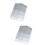 20Pcs Transparent Suit Organizer Clothes Cover Water Resistant Bag 7