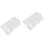 120Pcs Transparent Plastic Garment Bags Home Clothes Protector Covers 5