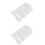 120Pcs Transparent Plastic Garment Bags Home Clothes Protector Covers 6