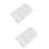 120Pcs Transparent Plastic Garment Bags Home Clothes Protector Covers 8