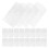 120Pcs Transparent Plastic Garment Bags Home Clothes Protector Covers 9