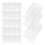 120Pcs Transparent Plastic Garment Bags Home Clothes Protector Covers 10