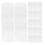 120Pcs Transparent Plastic Garment Bags Home Clothes Protector Covers 11