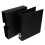 A5 2 Anneaux Noir PP Couverture Rigide Protection 10