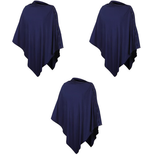 3Pièces Poncho D’allaitement Chic Pour Poussette Maman 1