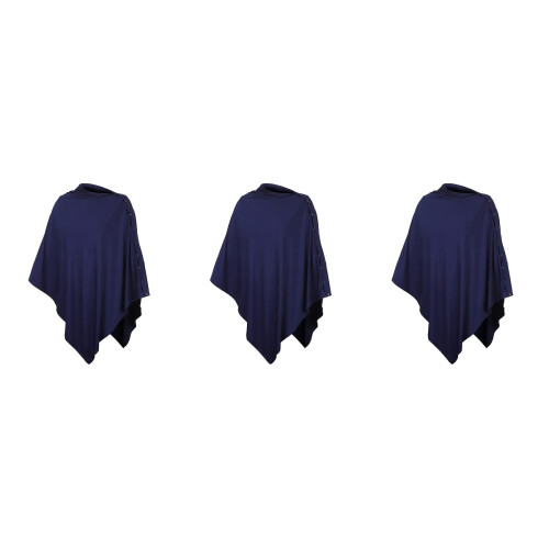 3Pièces Poncho D’allaitement Chic Pour Poussette Maman 2