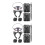 2Sets Wolf Verkleden Set Kids Multi Oren Handschoenen 6