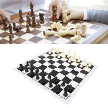 Folding Chess Set 3 Games Portable
