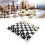 Folding Chess Set 3 Games Portable 14