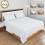(3X Double, Grey) Luxor Flat Bed Sheet | 100% Egyptian Cotton Soft Flat Sheets in all Sizes UK | 3 Pack Value Bundle 7