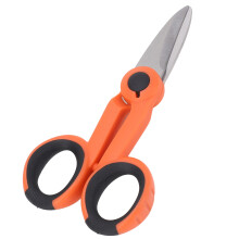 Stainless Steel Electrician Scissors, Ergonomic
