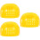 3St Veiligheids Bump Cap Inserts, Plastic Binnenvoering 8