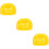 3St Veiligheids Bump Cap Inserts, Plastic Binnenvoering 10