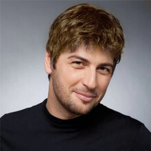 Short Natural Curly Hair for Male Young Men Heat Resistant Fiber Synthetic Wigs