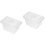2Pièces Aquarium D'élevage Transparent Avec Séparateur Pour 5
