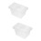 2Pièces Aquarium D'élevage Transparent Avec Séparateur Pour 8