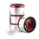 Jantes de Roda Beadlock de 2,2 Polegadas em Liga Resistente para 1:10 RC Crawler SCX10 -4 4 Unidades Vermelho 5