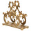Decorative Napkin Holder for Kitchen and Dining - Vertical Stand with Retro Table Decor 1