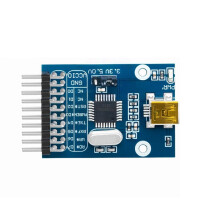 FT245 USB Module USB-to-Parallel FIFO FT245R FT245RL USB Interface Board for -Compatible Microcontroller DIY Kit