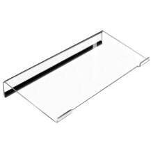 Acrylic Computer Keyboard Stand Keyboard Riser Lift Tray Non-Slip Transparent Desktop Keyboard Holder Office Supplies