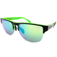 Superdry Laserlight Sunglasses Blue over Green with Green Mirrored Lenses 105
