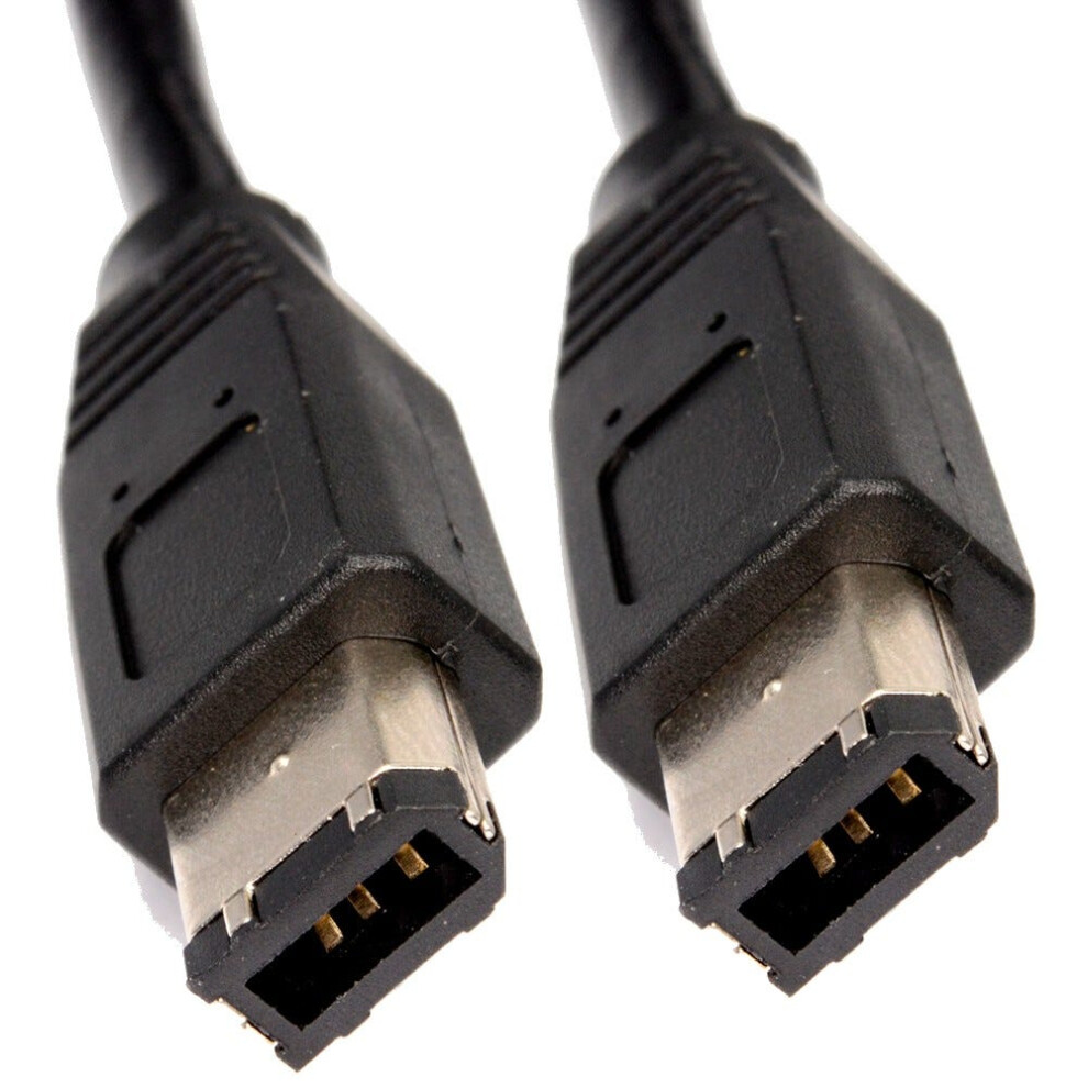 Kenable Firewire Ieee-1394 Dv Cable 6 To 6 Pin (Pc Or Mac) 3M