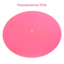 300mm X 3mm Acrylic Slip Mat for Phonograph Turntable Vinyl Anti-Static Practical Disc Player LP Mat Vinyl Record Pad,D