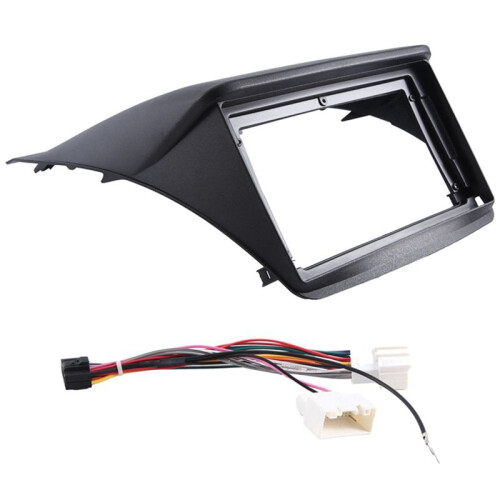 2X FáScia de RáDio de Carro de 9 Polegadas para  Pajero Sport L200 Triton 2008-2016 Dash Frame 2 Din Panel DVD 2