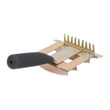 Peigne de tonte pour bétail en fer 1 pièce Taille 21,5x14 Or