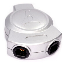 2 Way TOS Optical (Toslink) Splitter Adapter 1 device to 2 Amplifiers