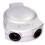 kenable 2 Way TOS Optical (Toslink) Splitter Adapter 1 device to 2 Amplifiers 1