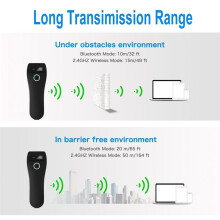 Leitor de Código de Barras HBA-W6 Sem Fio 1D/2D CMOS Scanner USB Leitor de QR de Bolso para IOS Android Windows (Branco)