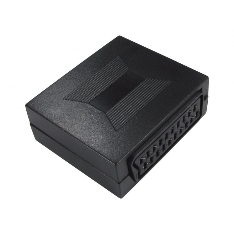Scart Coupler Adapter Socket To Socket Joiner 5055383404056
