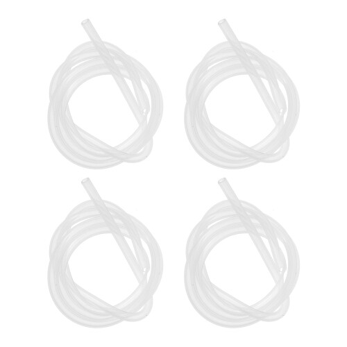 16Pièces Tubes Silicone Réutilisables Pour Pompes À Lait Transparentes 2